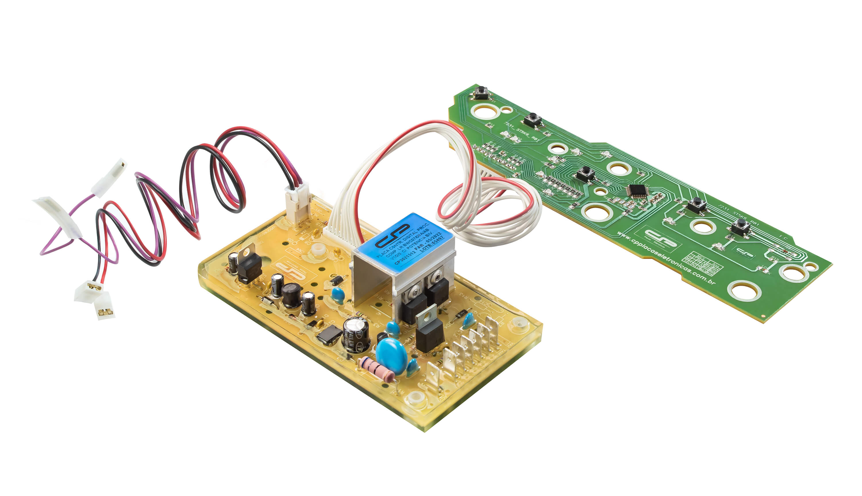 Placas Eletrônica c/ Interface Lavadora Brastemp/Consul BWC07A/AB / BWC08A/AB / BWC09A/AB Versões 1/2/3 bivolt Similar