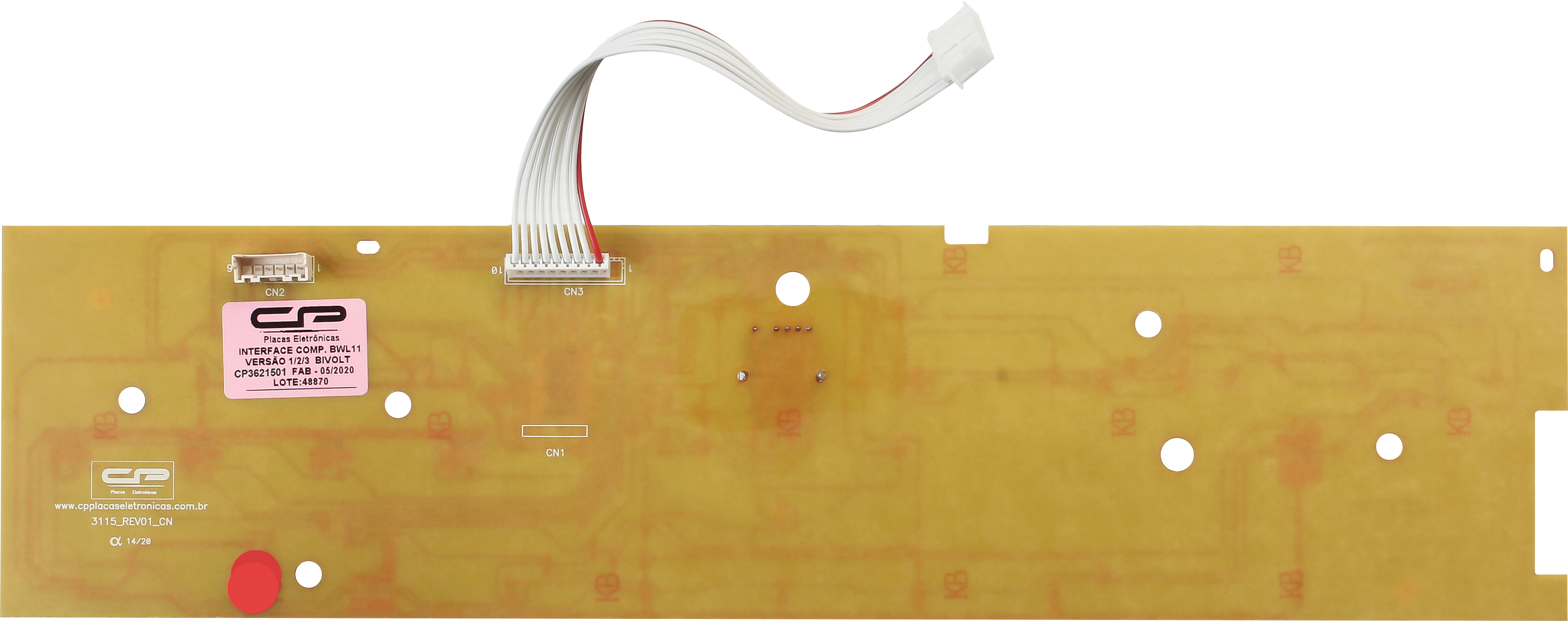 Placa Interface Lavadora Brastemp BWL11 V1/2/3 bivolt Similar
