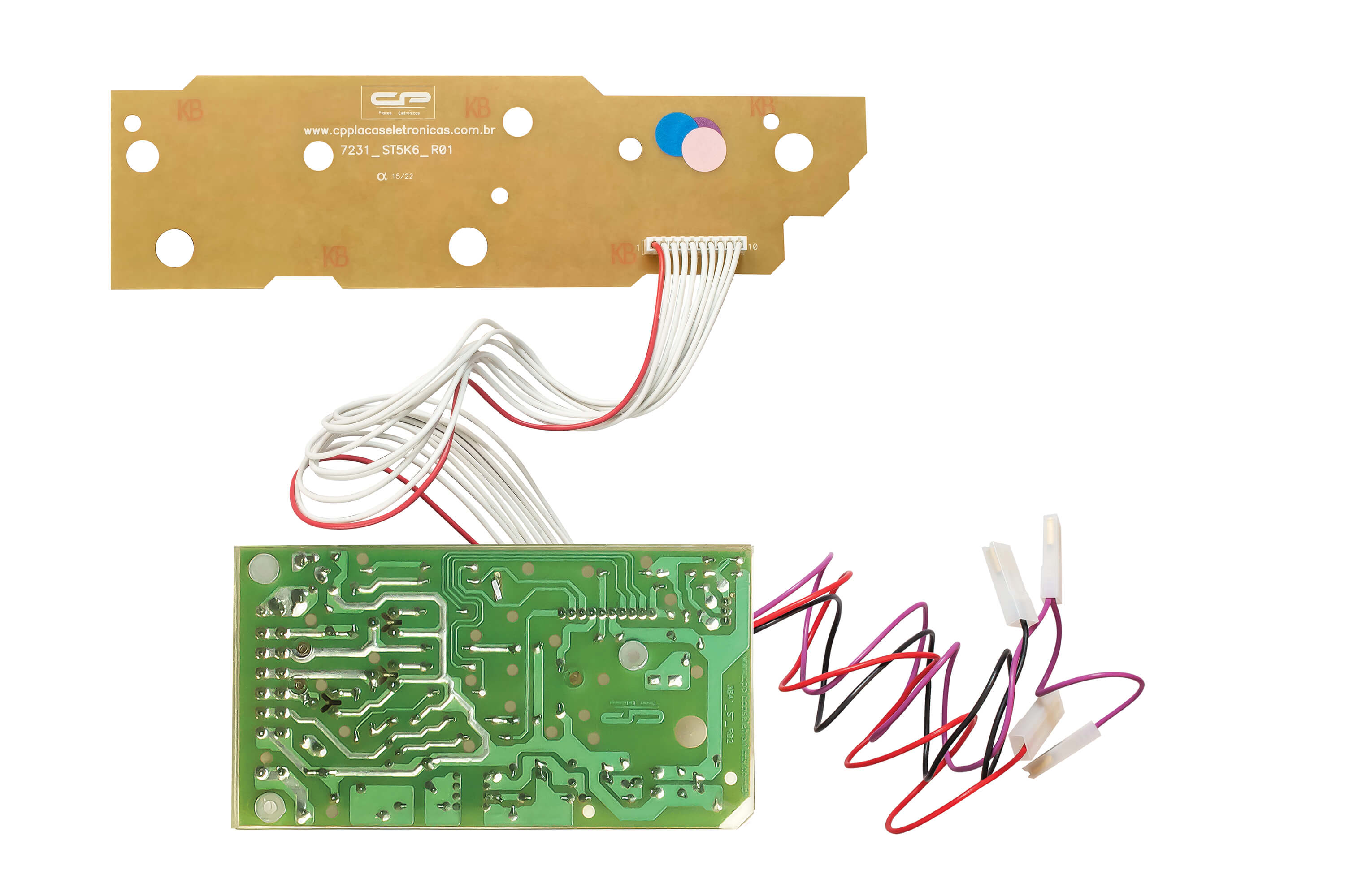 Placas Eletrônica c/ Interface Lavadora Brastemp/Consul BWC07A/AB / BWC08A/AB / BWC09A/AB Versões 1/2/3 bivolt Similar