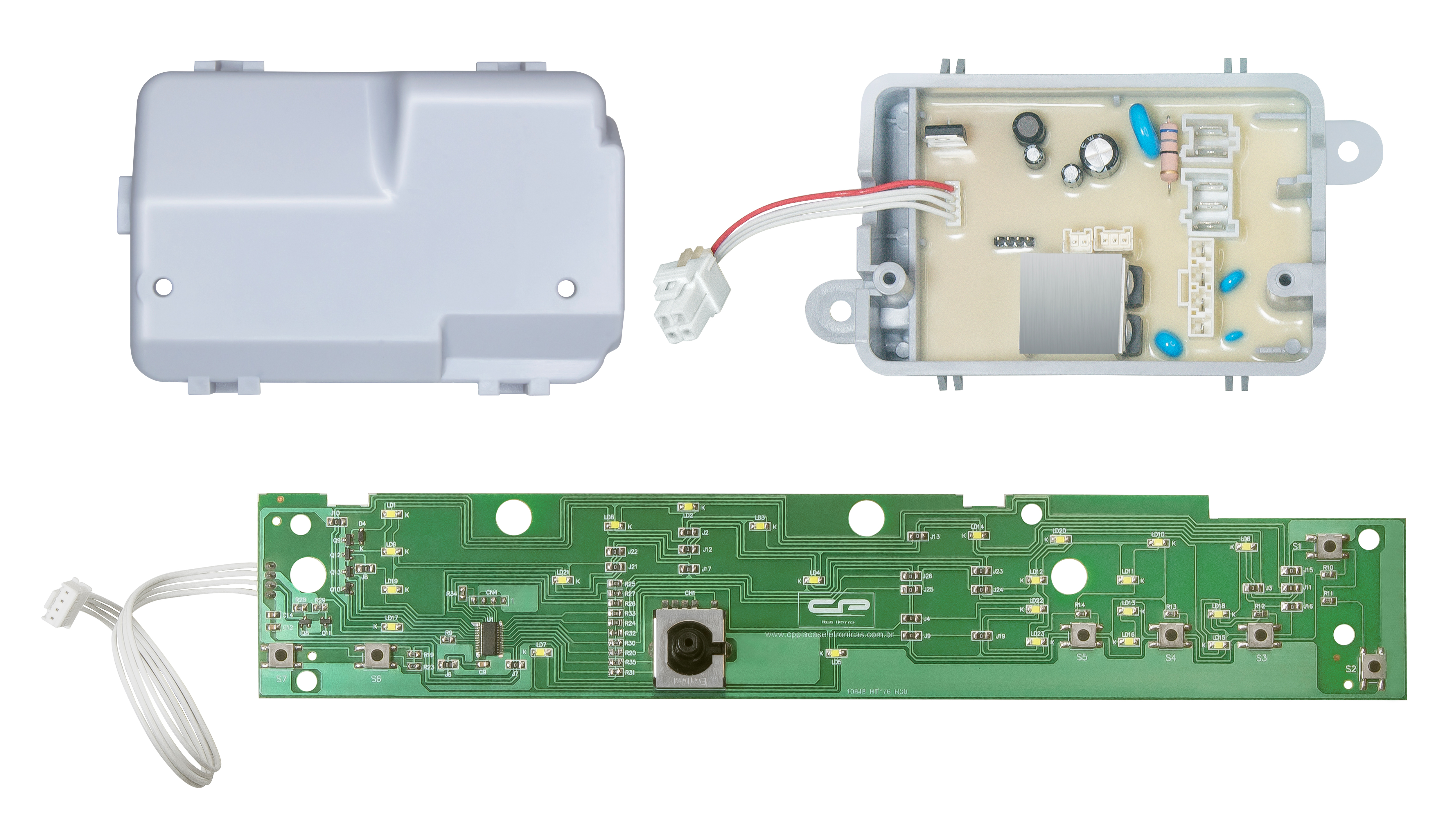 Placa Eletrônica c/ Interface Lavadora Brastemp BWH12AB / BWT12AB bivolt Similar