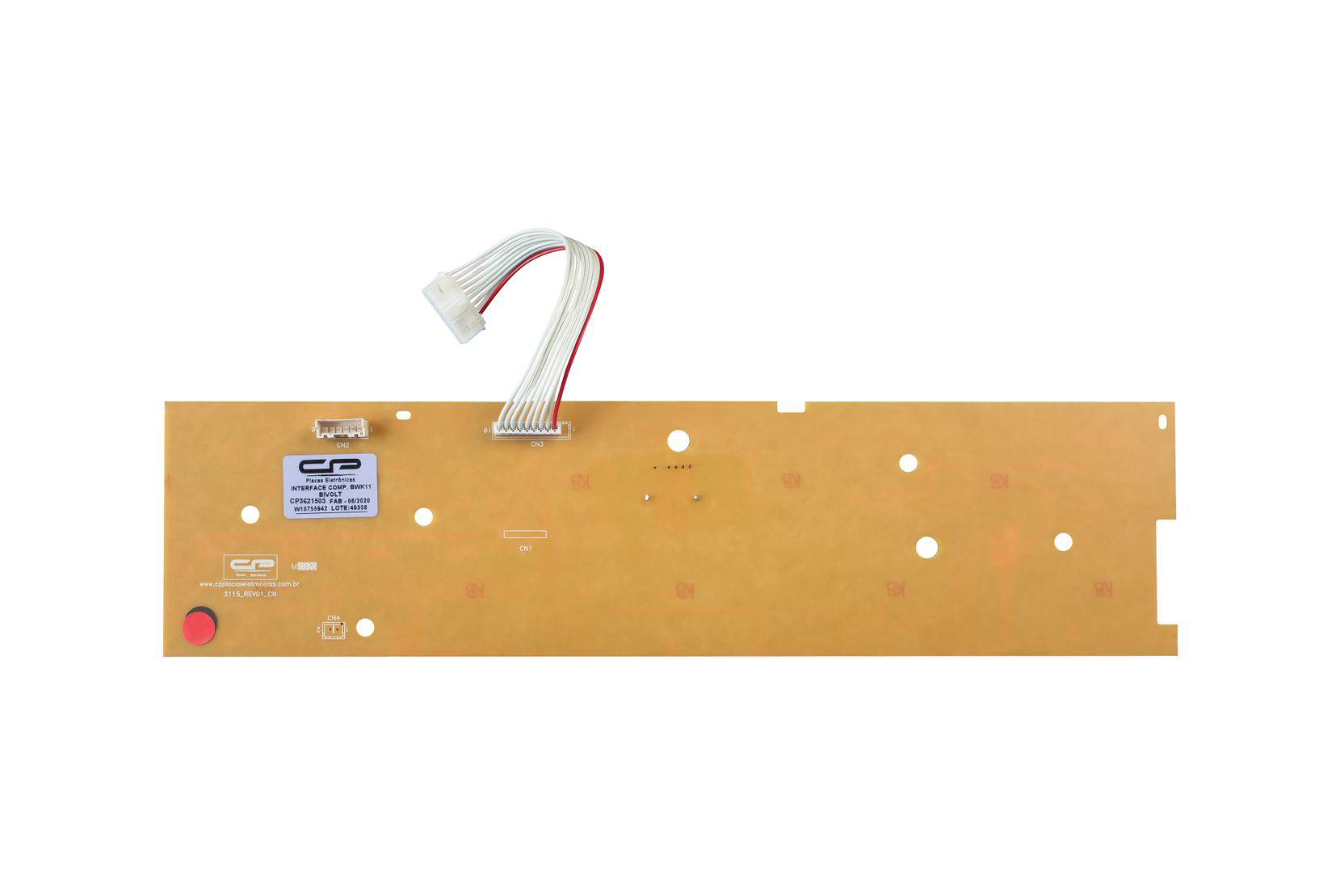 Placa Interface Lavadora Brastemp BWK11 bivolt Similar