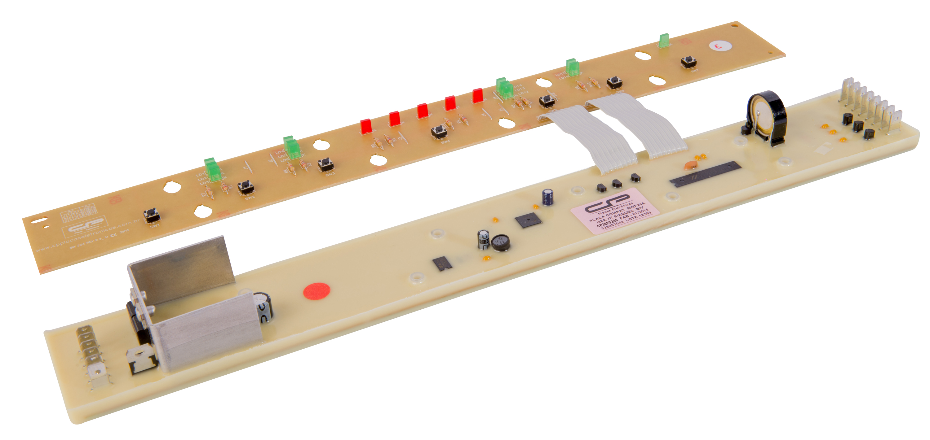 Placa Eletrônica c/ Interface Lavadora Brastemp BWF24A/08A 7K sem aquecimento bivolt Similar