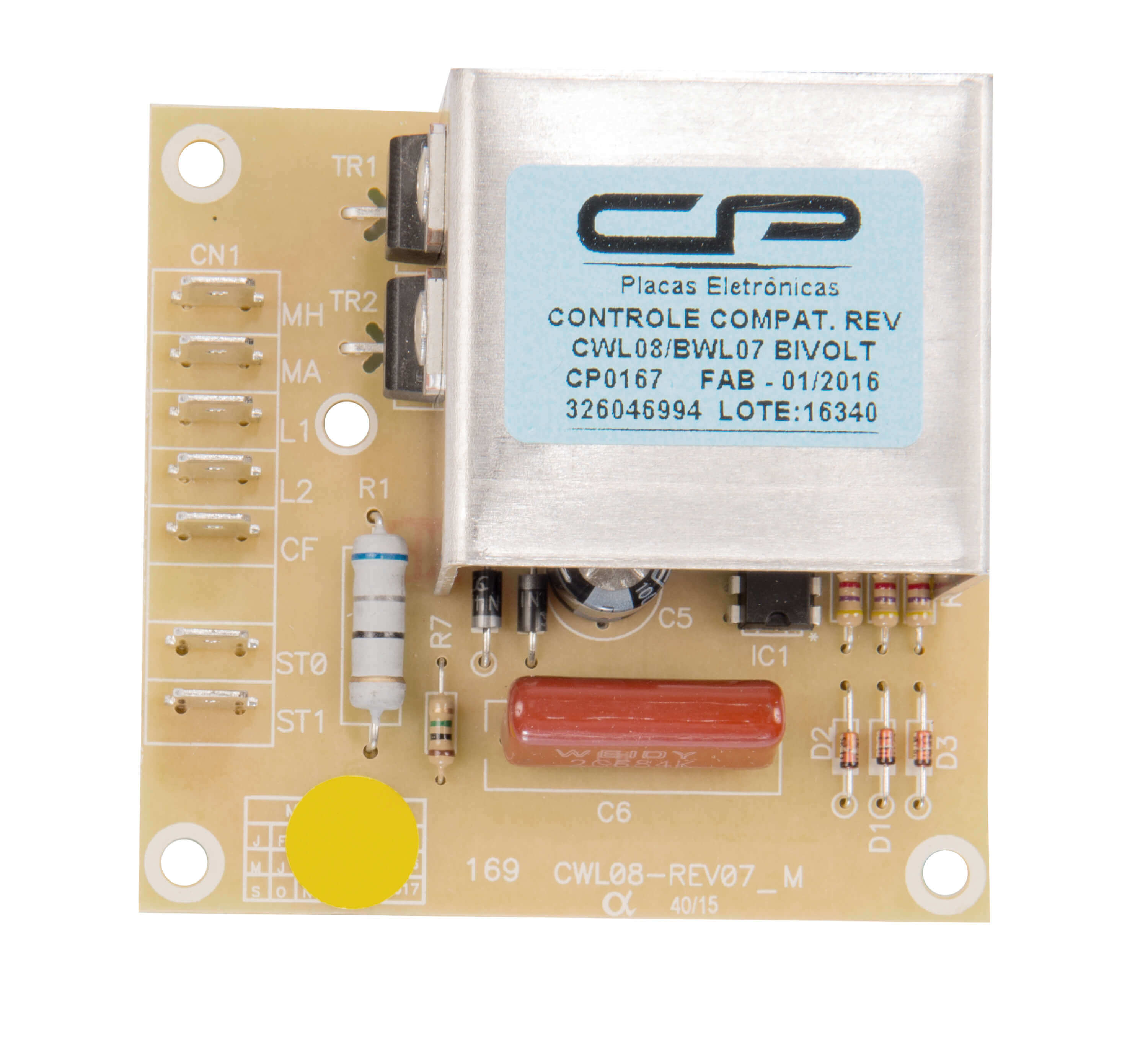 Placa Eletrônica Lavadora Brastemp Consul CWL08/BWL07 Bivolt Similar