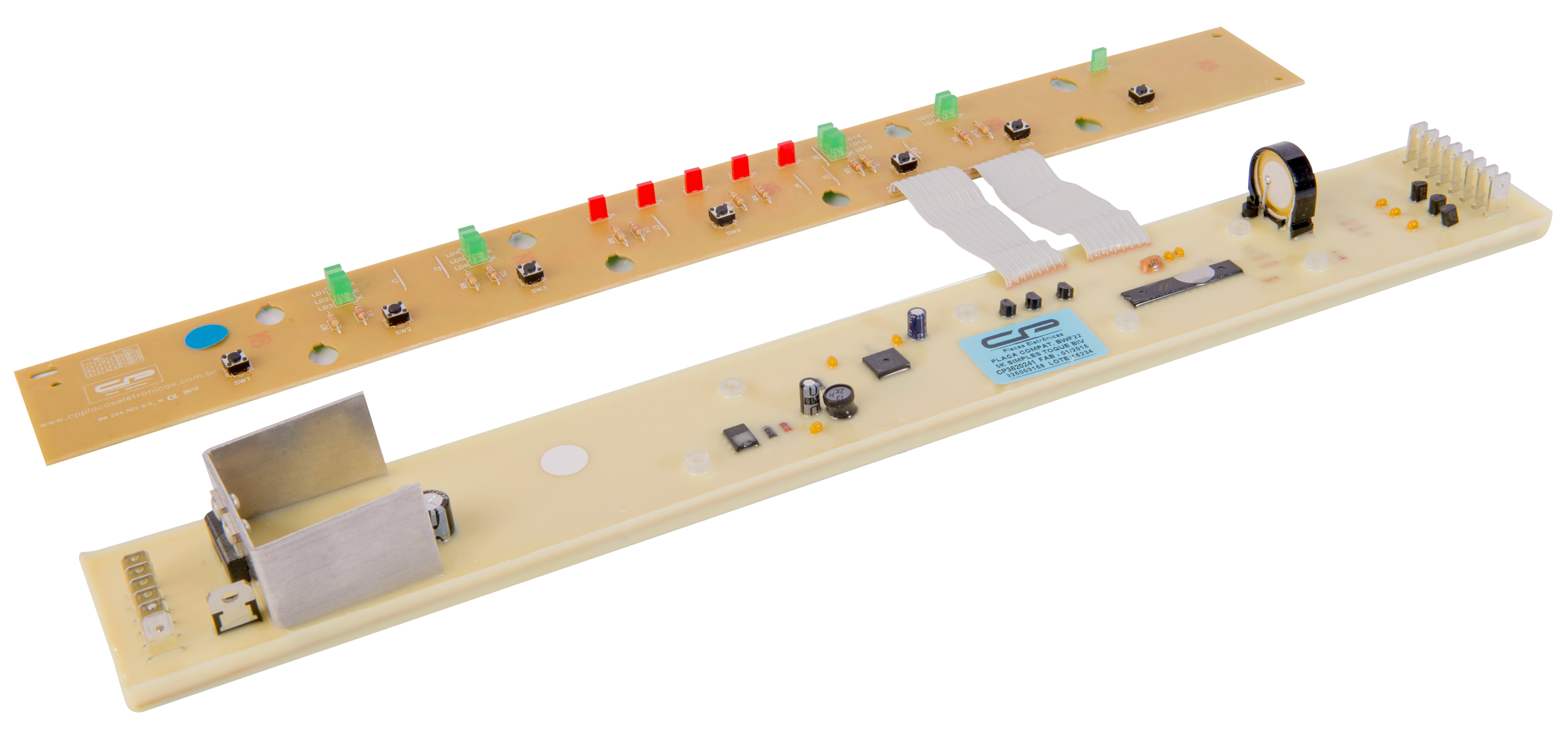Placa Eletrônica c/ Interface Lavadora Brastemp BWF22 5K bivolt Similar
