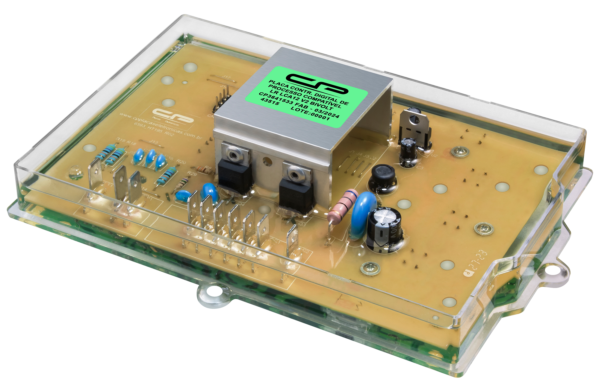 Placa Eletrônica Lavadora Colormaq LCA12 V.2 bivolt Similar