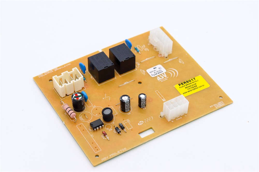 Placa Eletrônica Geladeira Brastemp BRM40 bivolt Similar