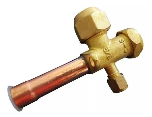 Válvula de Serviço p/ Condensadora 1/4 a 7/8