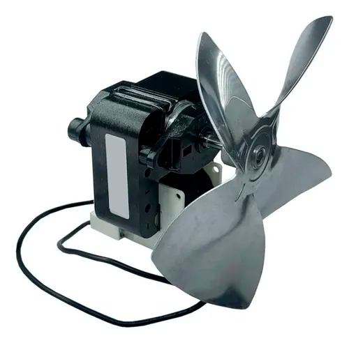 Micro Motor Ventilador 1/100 220V Expositor c/ Hélice