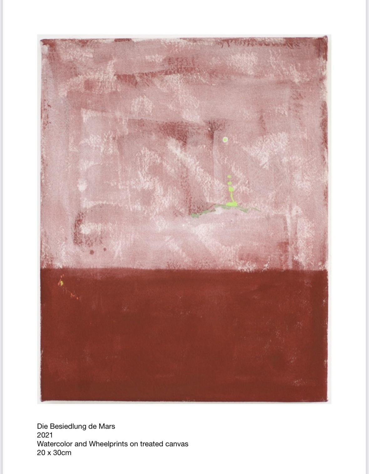 Die Besiedlung de Mars