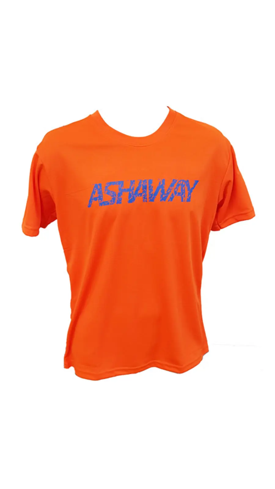 Ashaway Unisex T-Shirt - Orange/Blue