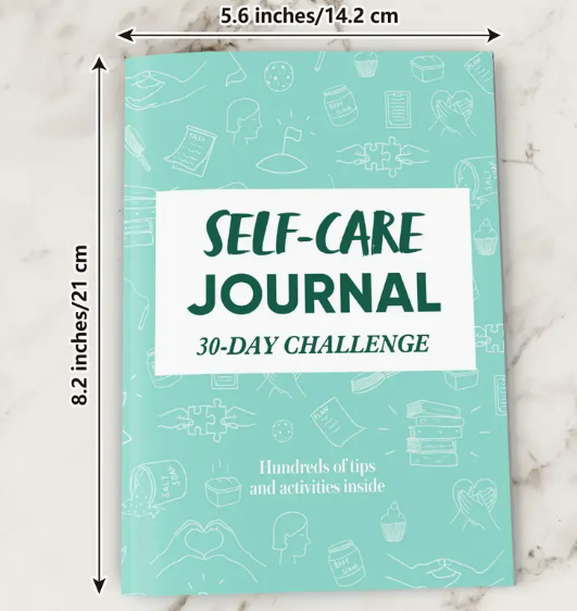 30-Day Self-Love & Personal Growth Journal | Daily Planner with Reflection, Meditation, Mood Tracking & Sleep Log for Self-Care