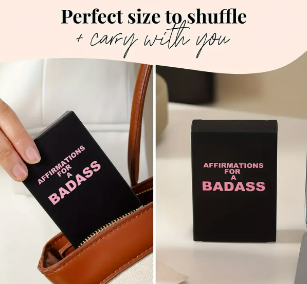 "Daily Inspirational Cards for Women – Empowering Affirmations for Confidence, Self-Love & Motivation"