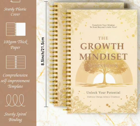 Manifestation & Goal-Setting Workbook – 116 Pages to Rewire Your Mindset & Unlock Success