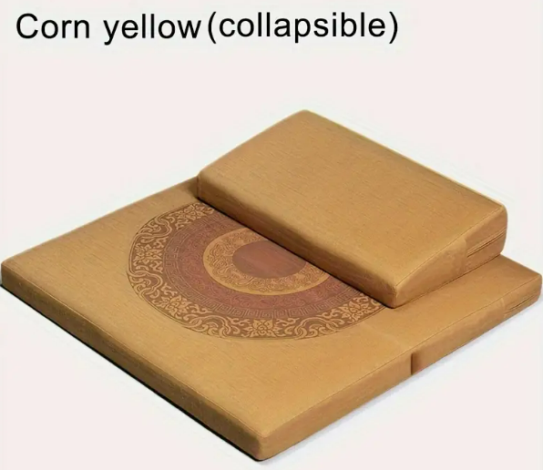 Meditation Seat | Zen Meditation Pillow | Natural Straw Mat Cushion | Minimalist Home Decor | Boho Floor Seating