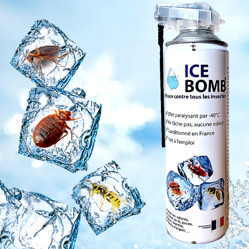 Bombe de froid anti-insectes
