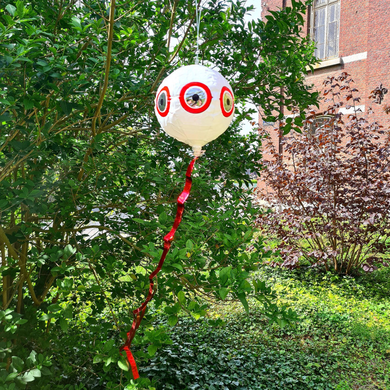 Ballons effaroucheurs contre les oiseaux