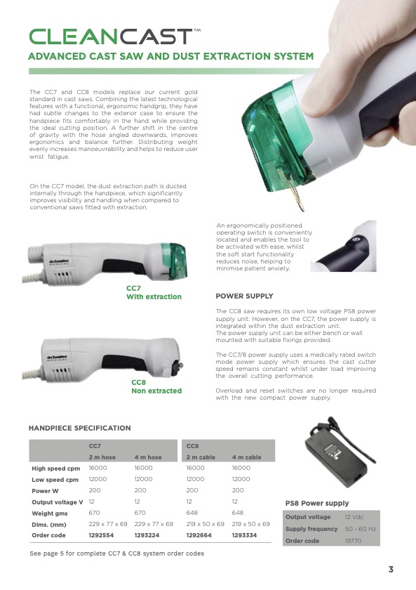 De Soutter - CAST REMOVER