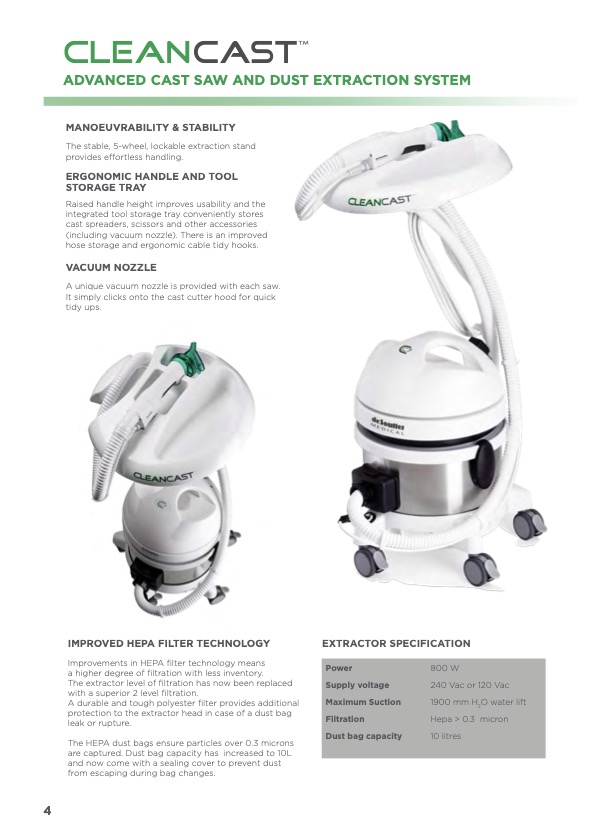 De Soutter - CAST REMOVER