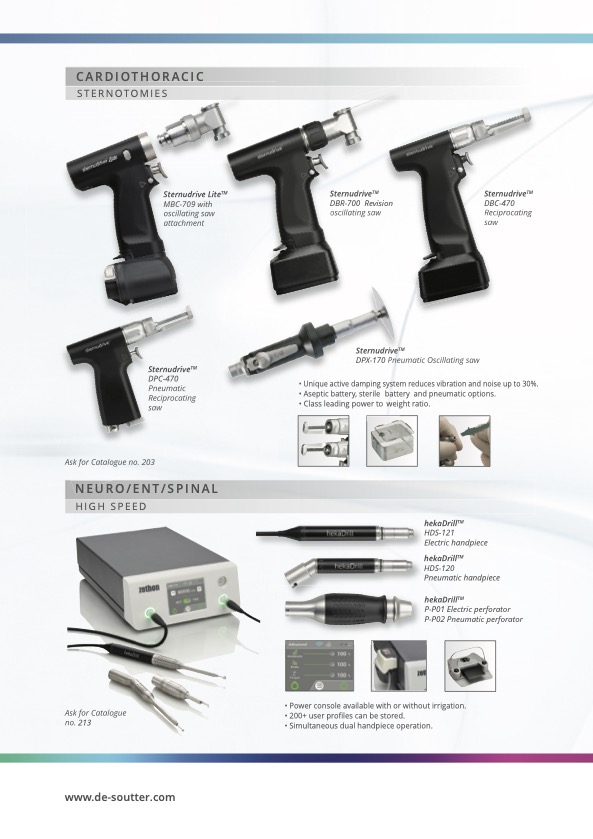 De Soutter - Power Medical Instruments
