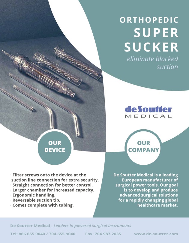 De Soutter - Orthopedic Super Sucker