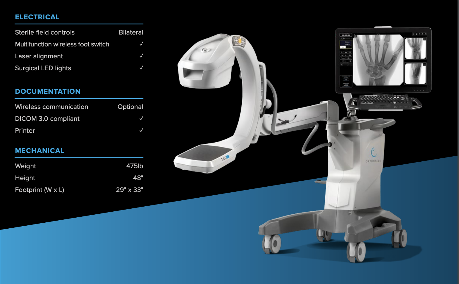 Orthoscan - MINI C-ARM 15 | 12