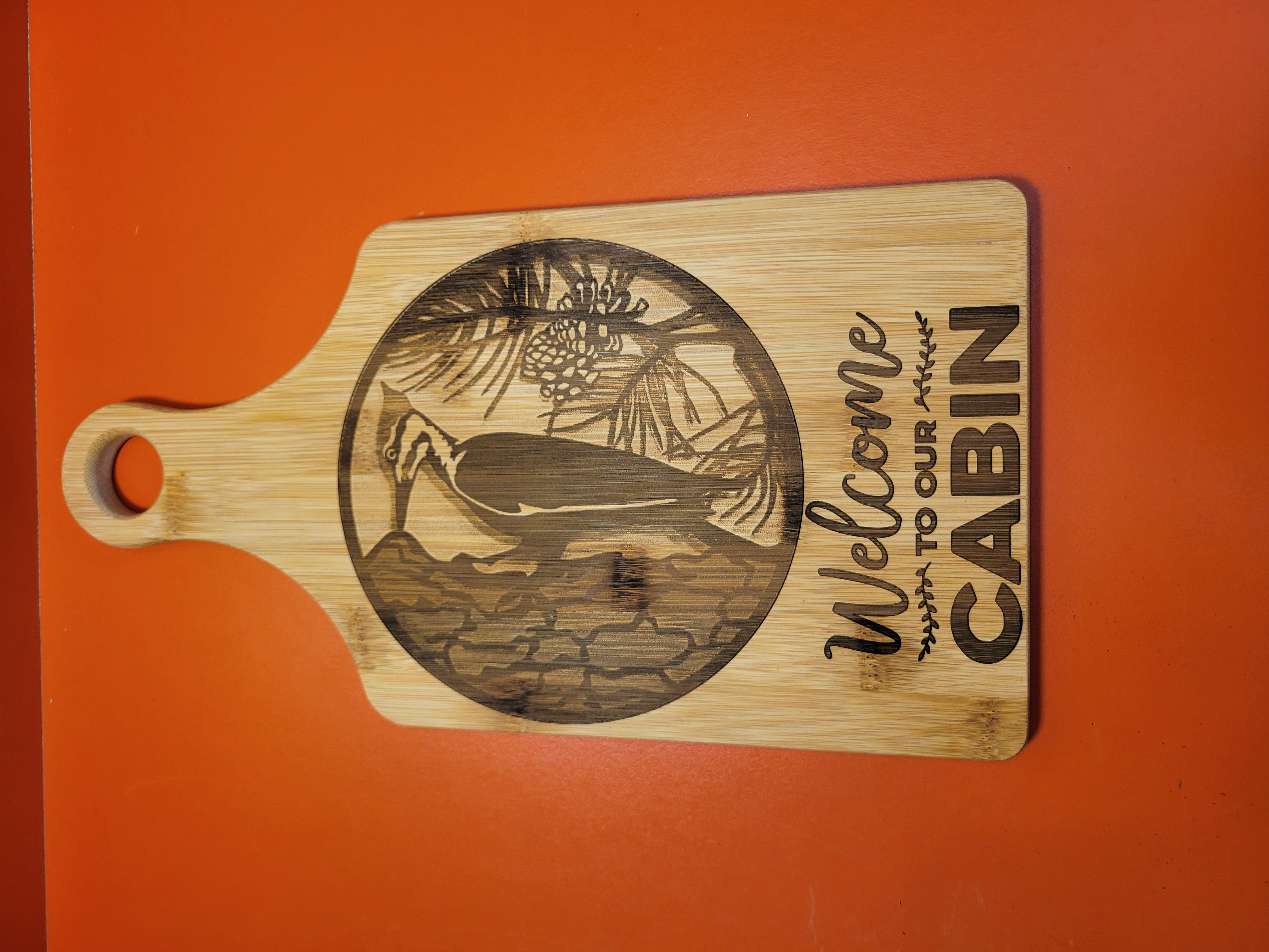 Personalized Bamboo Cutting Board