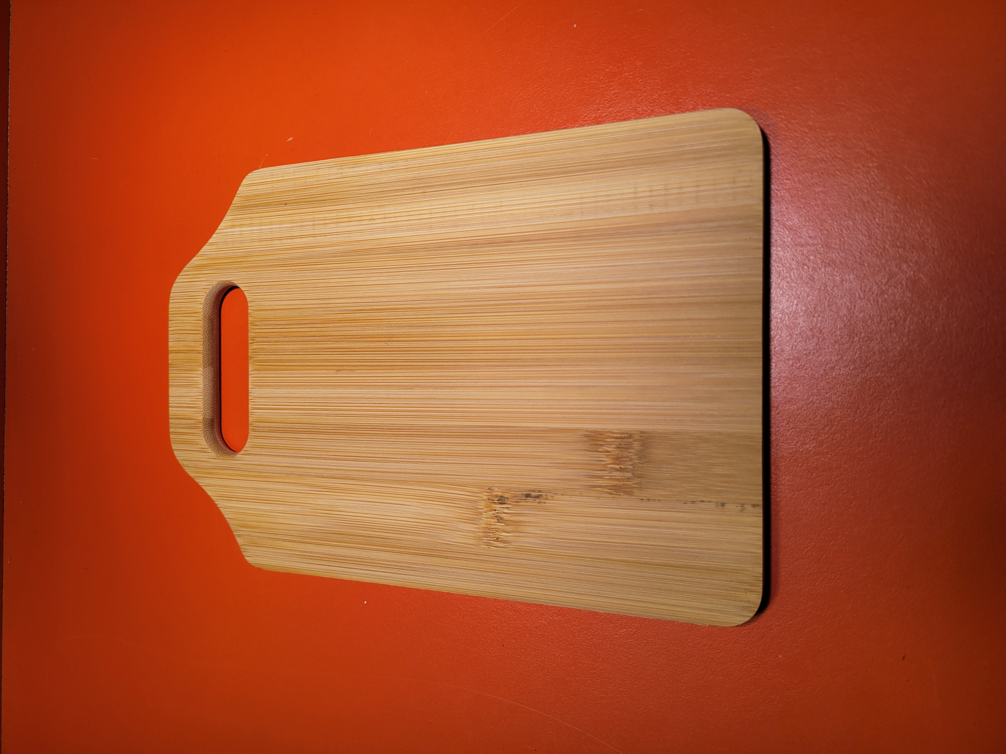 Personalized Bamboo Cutting Board with Handle