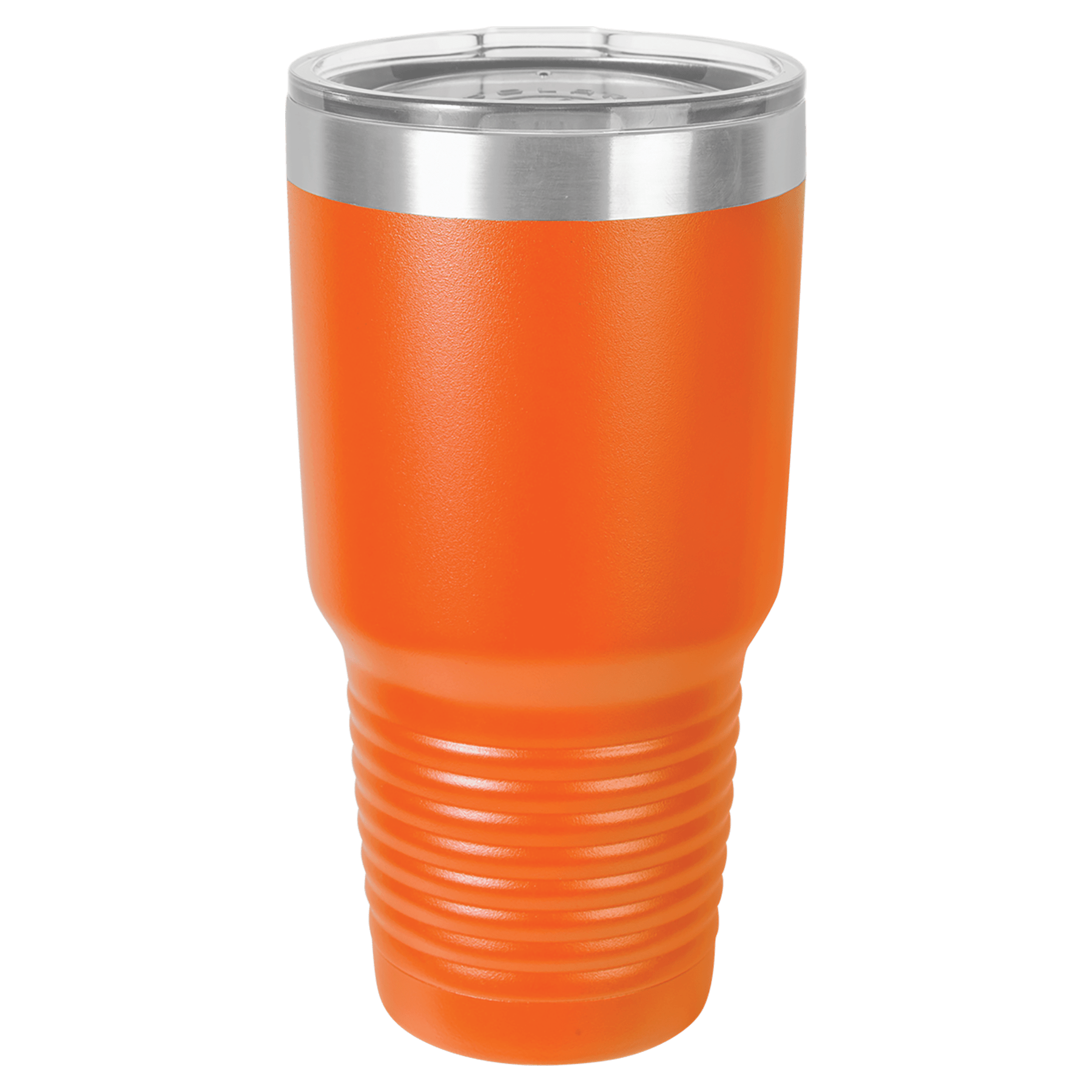 Personalized Polar Camel® 30 oz. Ringneck Vacuum Insulated Tumbler with Clear Lid – Available in 24 Colors
