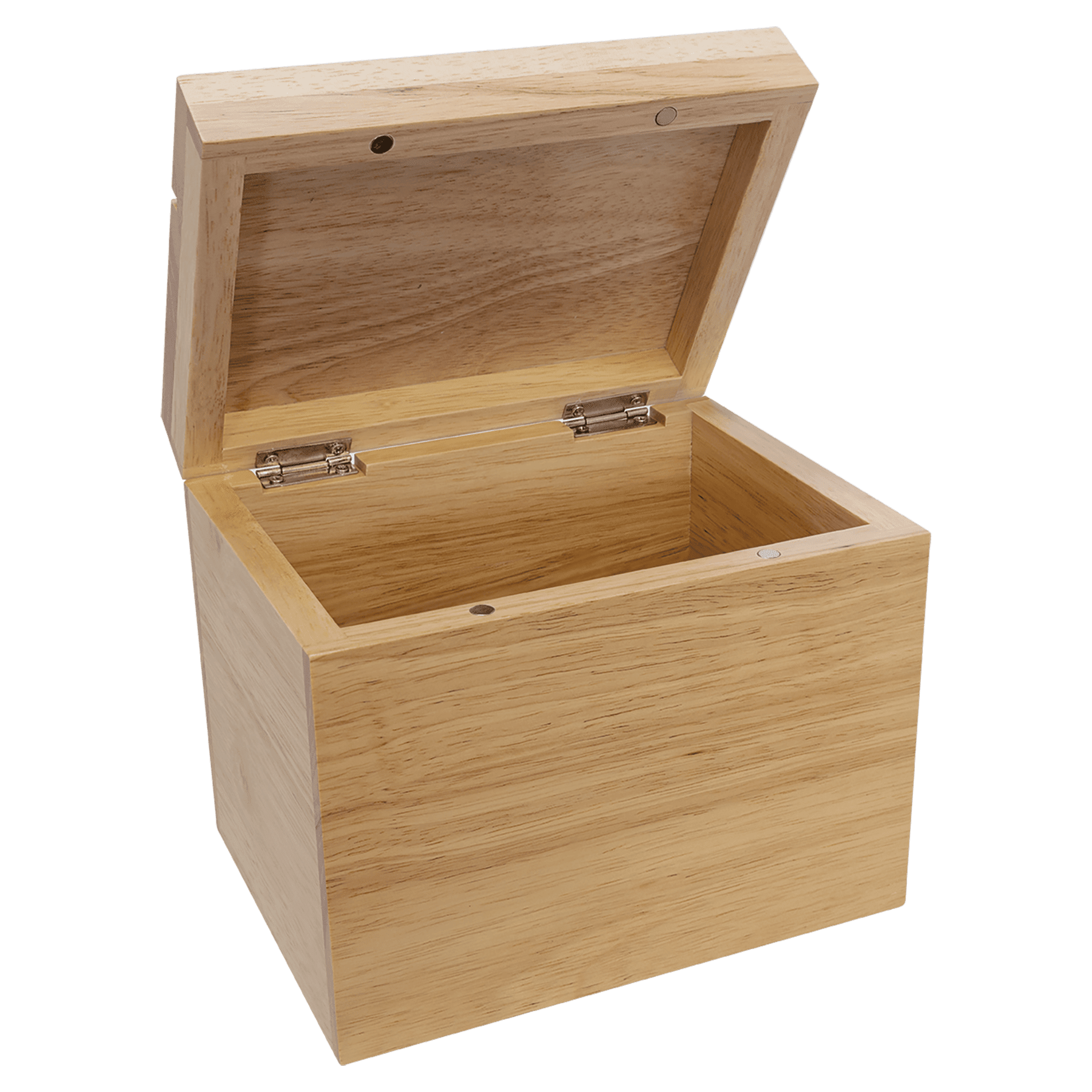 Custom Engraved Rubber Wood Keepsake Memory Box – Personalized Gift for Treasured Moments