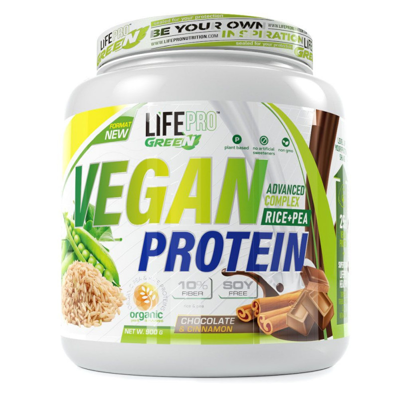 Life Pro Proteína Vegana 900g Organic Protein