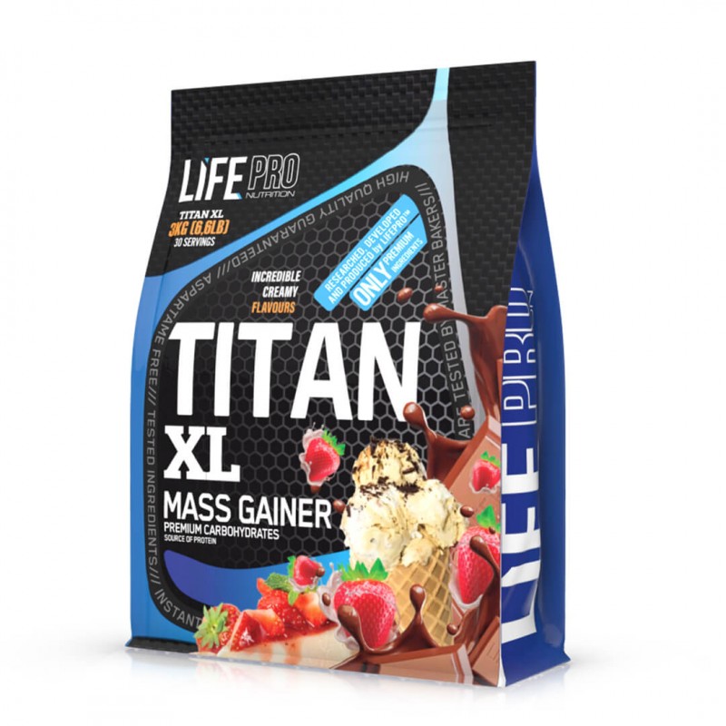 Life Pro Titan Gainer 3kg Gluten Free