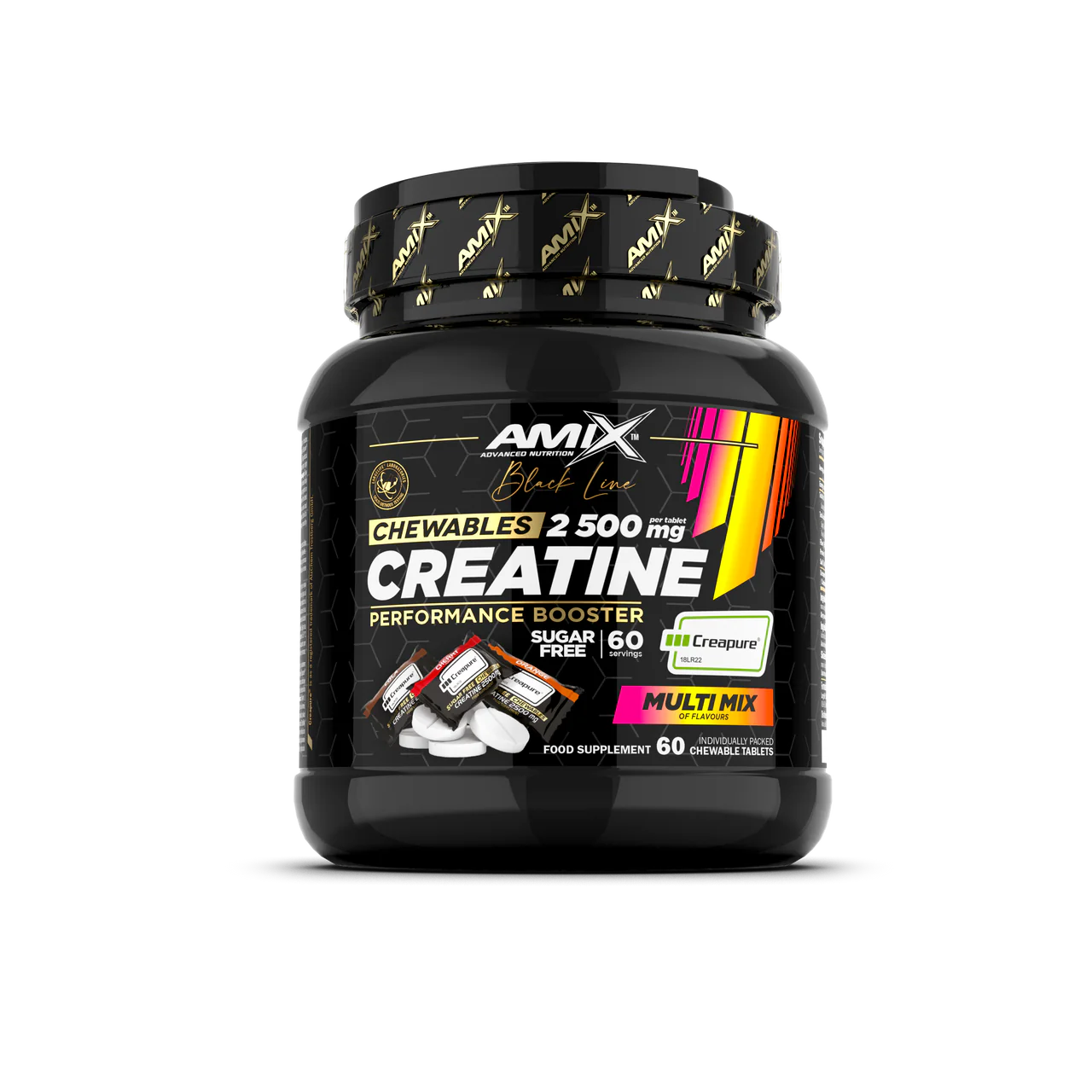 Creatina Creapure® Black Line – Formato masticable
