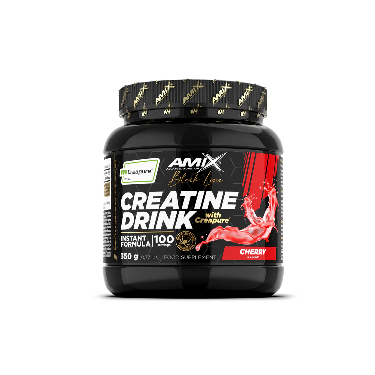 Amix™ Creatina Creapure® Powder Drink Black Line