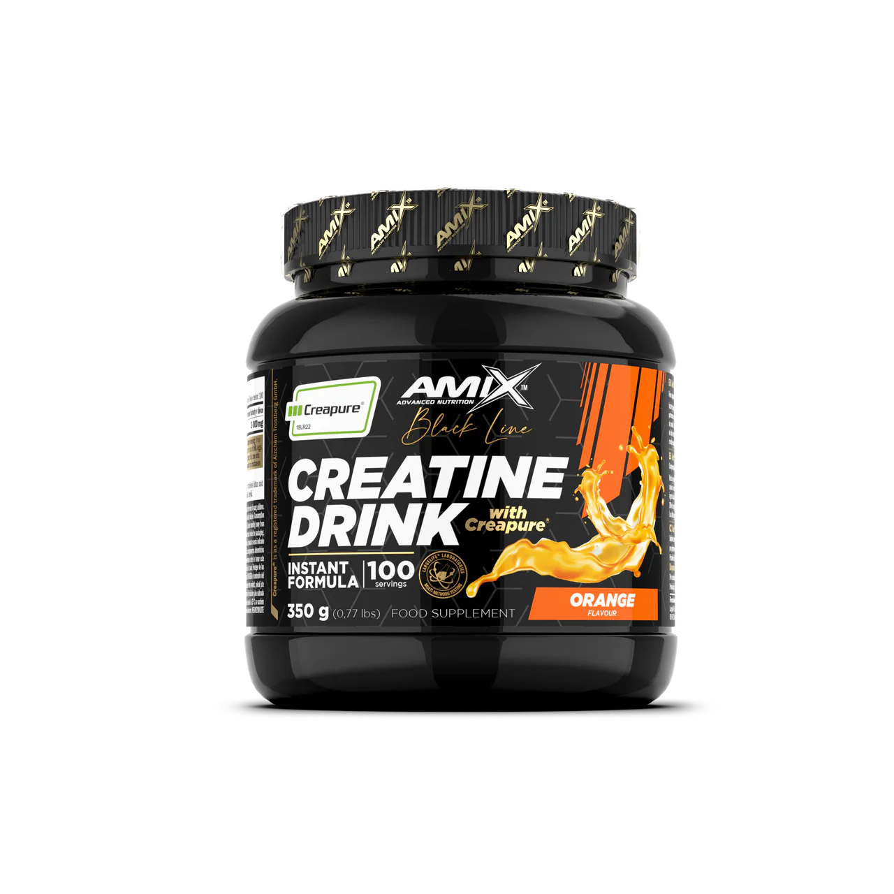 Amix™ Creatina Creapure® Powder Drink Black Line