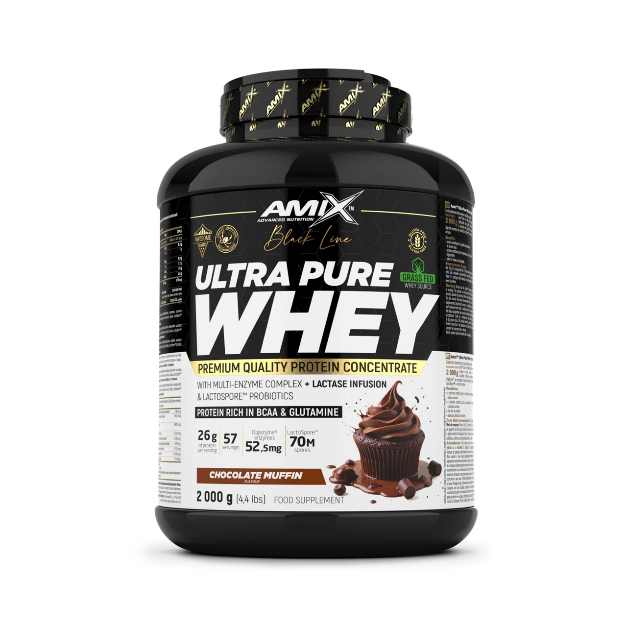 Proteína Ultra Pure Whey - Black Line 2 kg