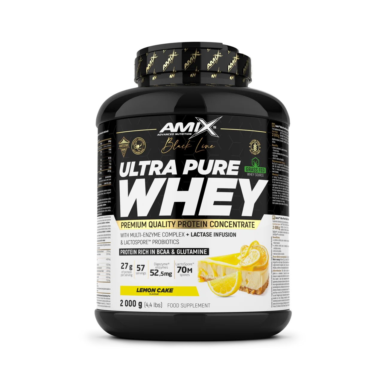 Proteína Ultra Pure Whey - Black Line 2 kg