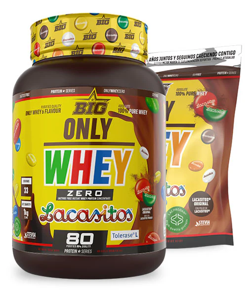 ONLY WHEY ZERO BIG sabor LACASITOS 1KILO