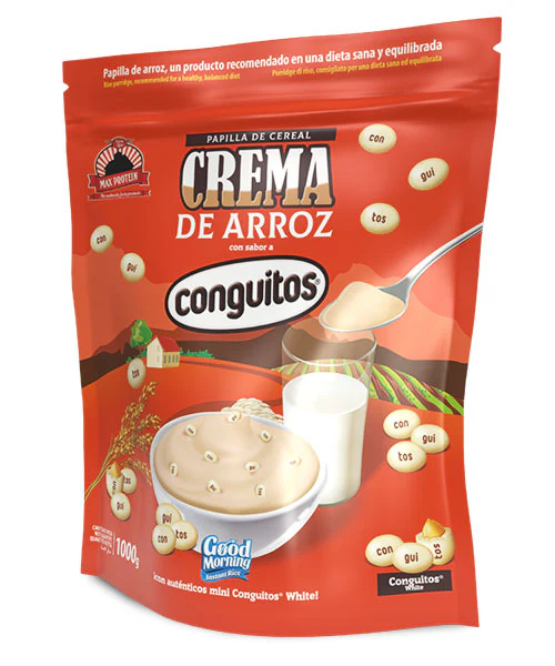 CREMA DE ARROZ Good Morning Instant Rice sabor CONGUITOS 1KILO