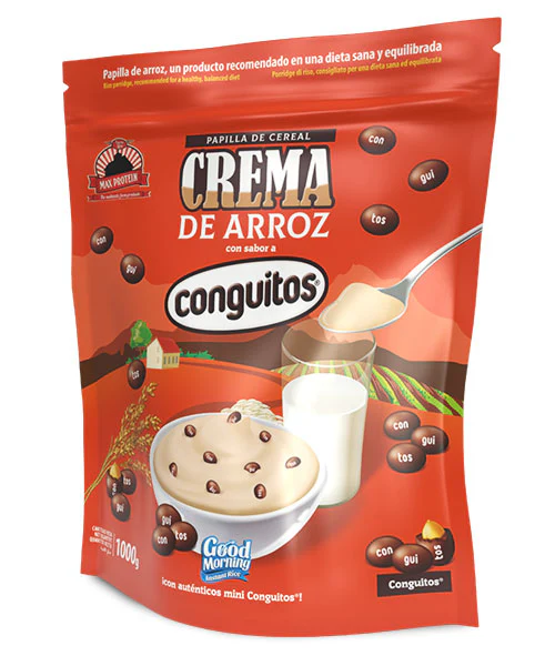 CREMA DE ARROZ Good Morning Instant Rice sabor CONGUITOS 1KILO