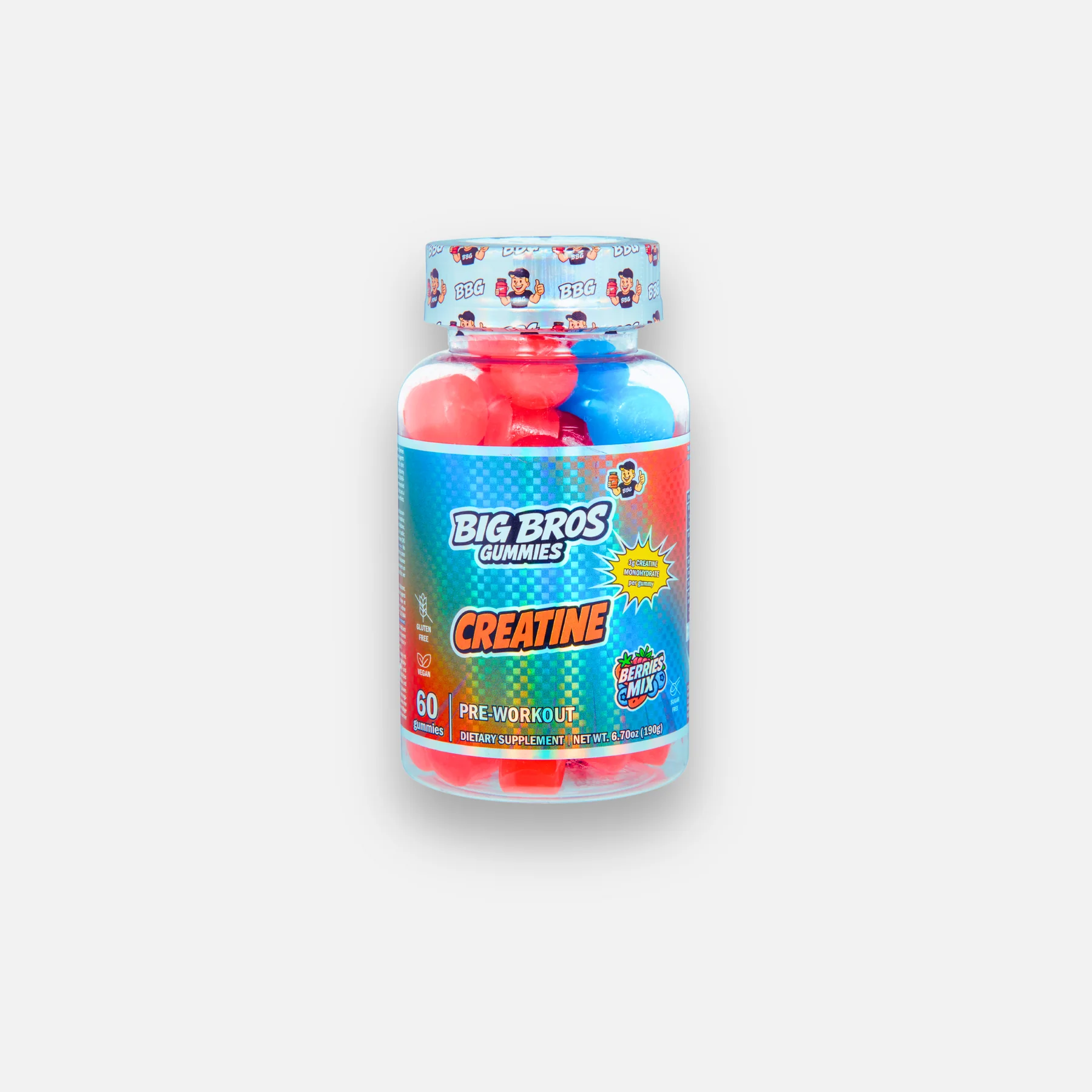 CREATINA EN GOMINOLAS - "BIG BROS GUMMIES"