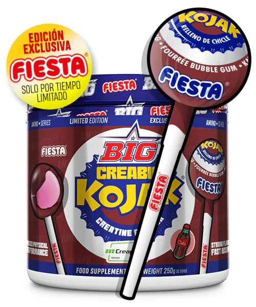 CREABIG FIESTA® sabor caramelo KOJAK 250GR