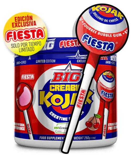 CREABIG FIESTA® sabor caramelo KOJAK 250GR