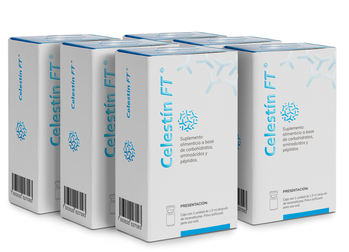 CELESTÍN FT / FACTOR DE TRANSFERENCIA (PAQUETE DE 6 PZ)