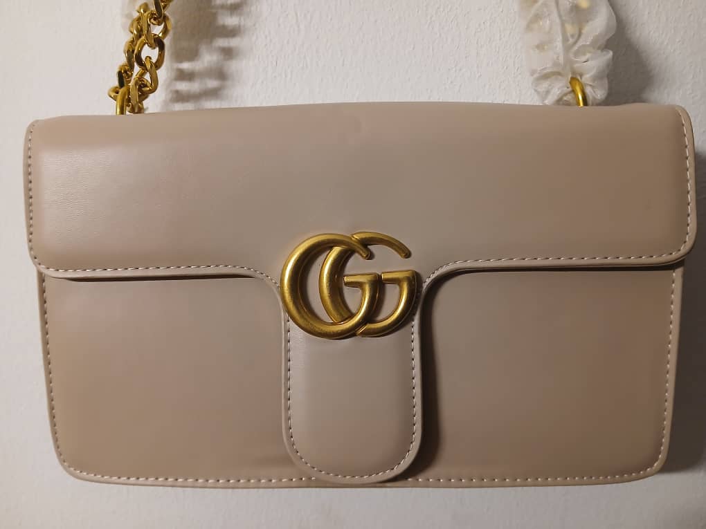 Luxury Beige Handbag