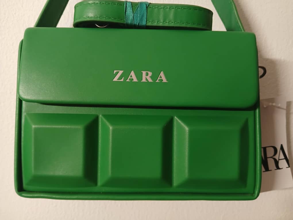 Green Zara Handbag