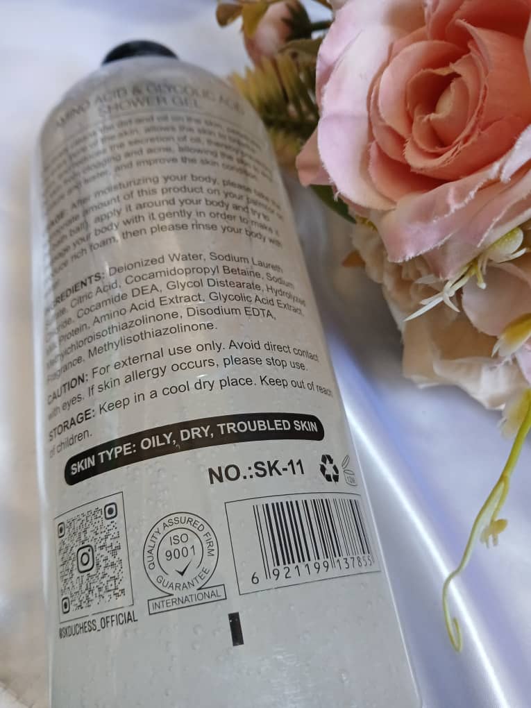 SK Duchess Glow Shower Gel