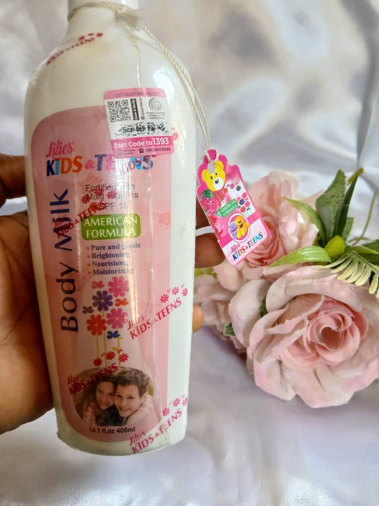 Kids & Teens Body Milk