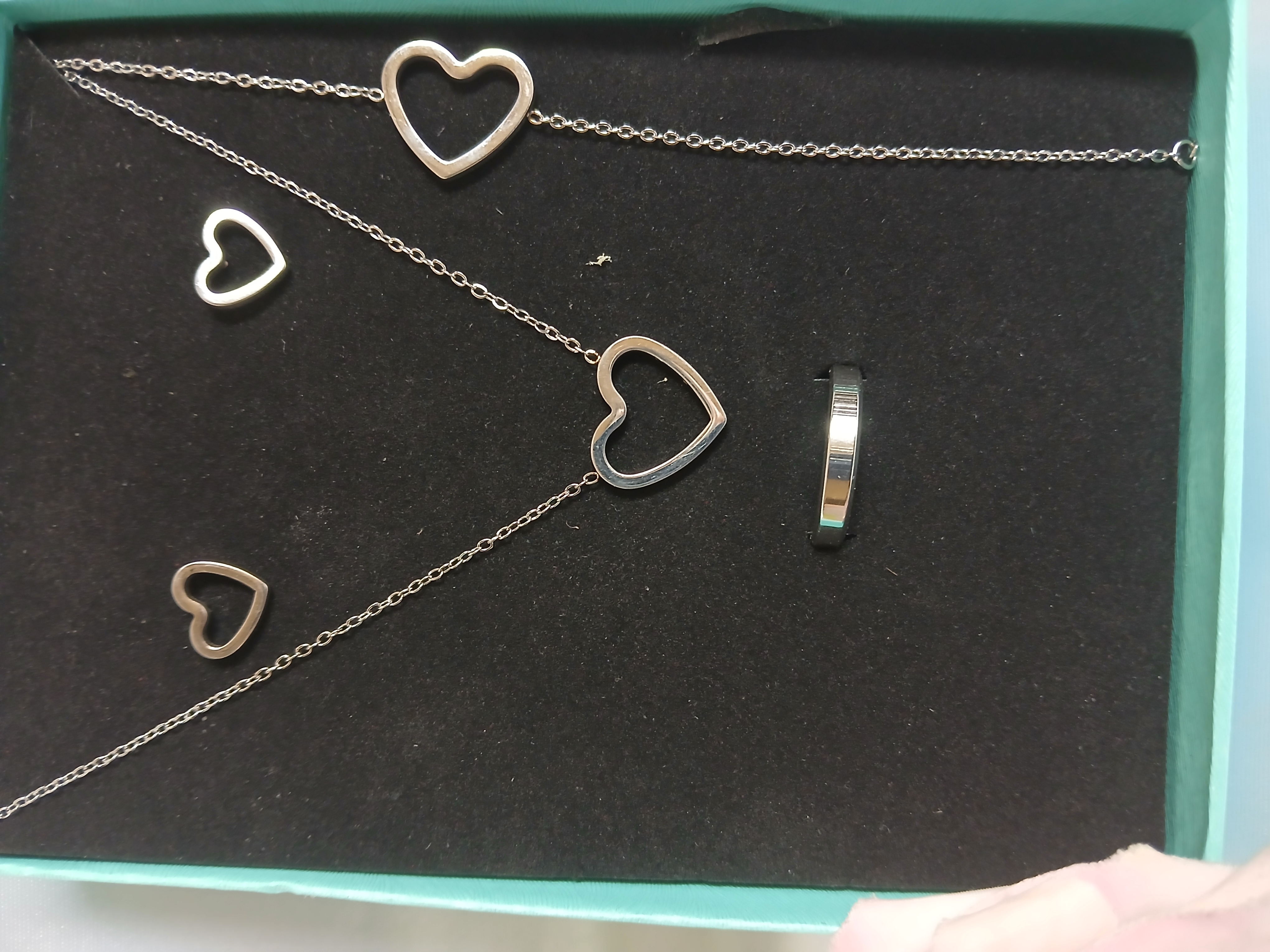 Heart Jewelry Set