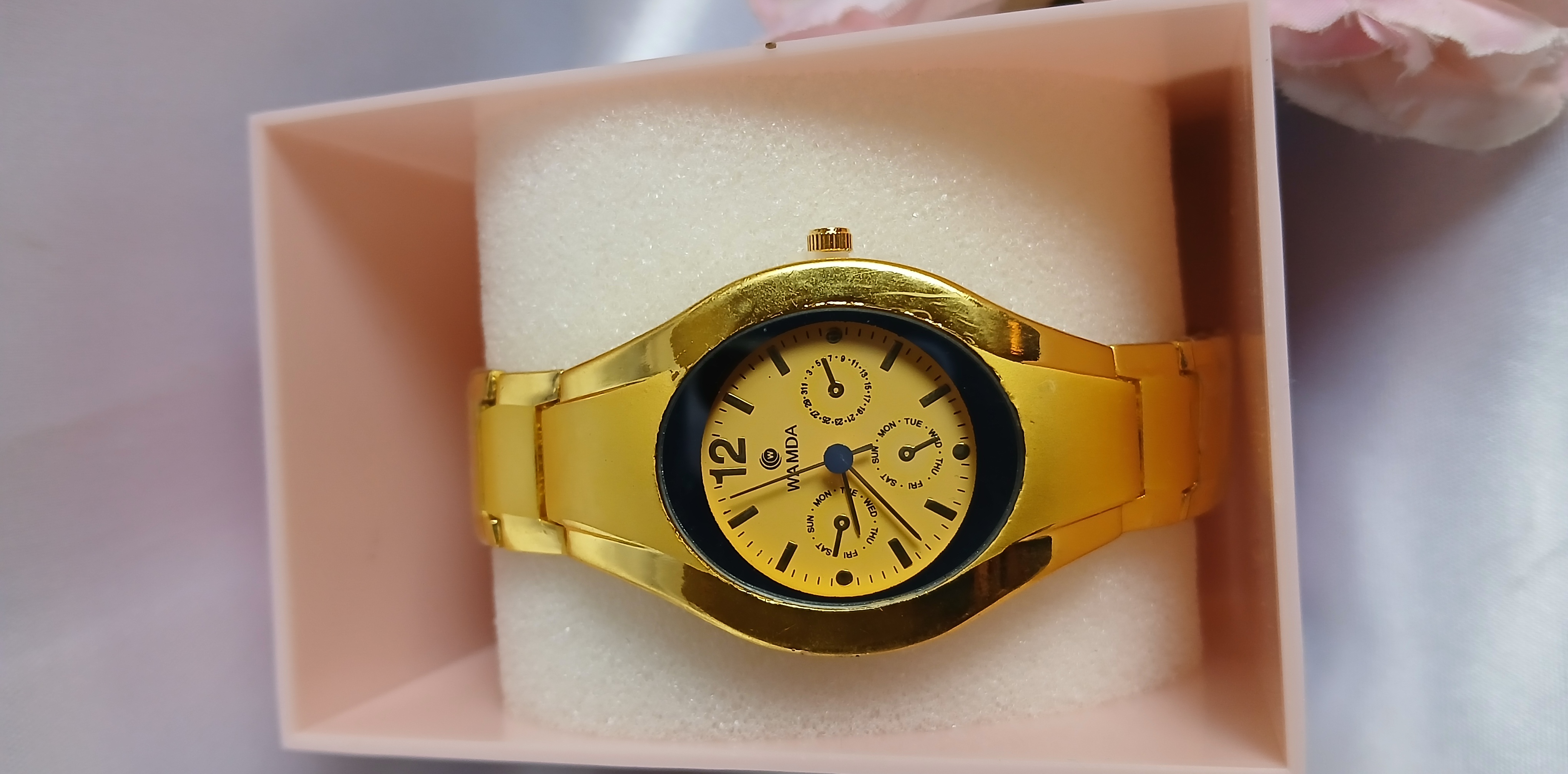 Gold Wristwatch