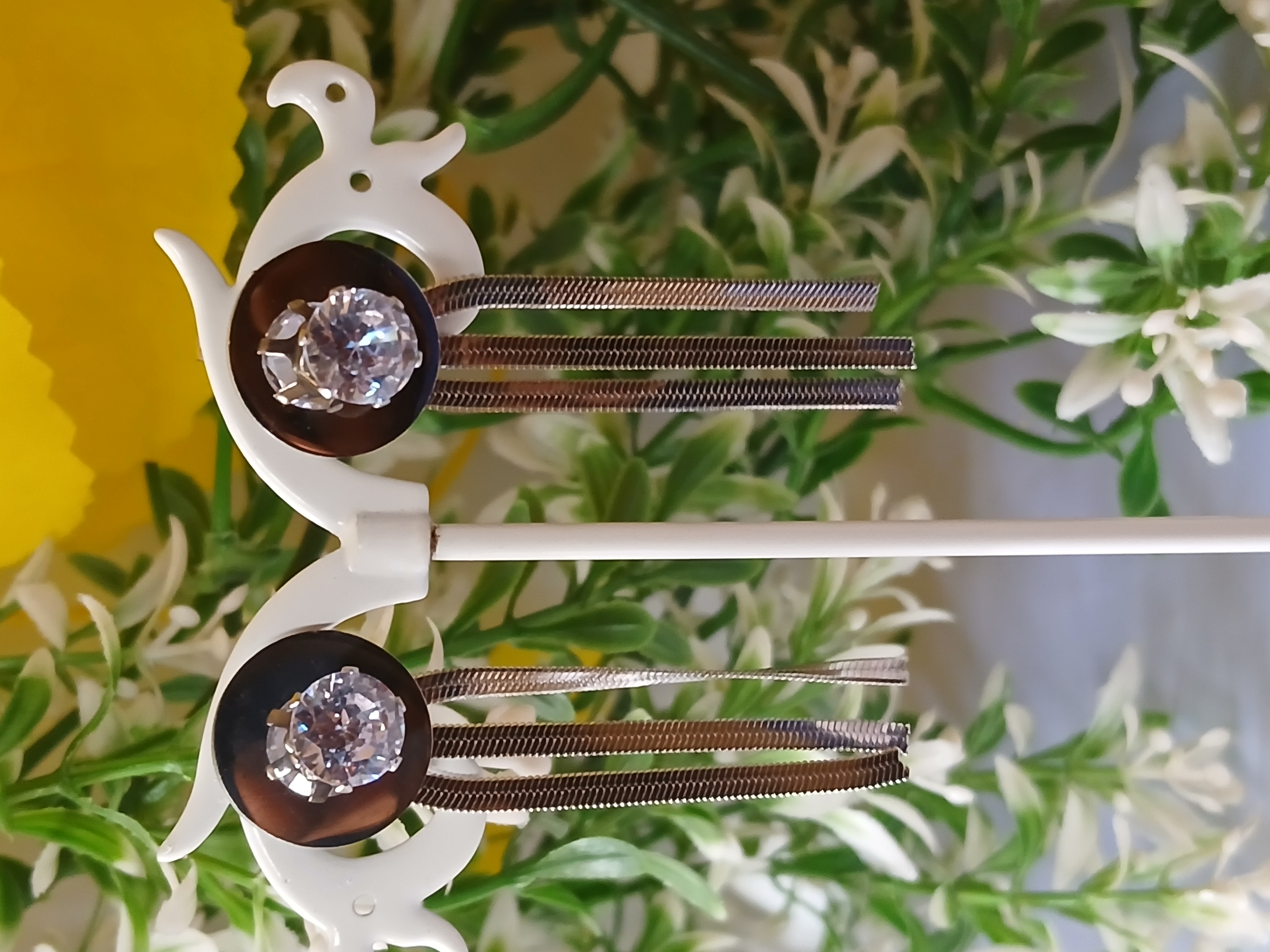 Earrings with Gemstones